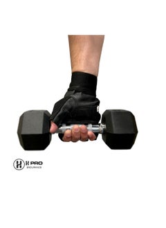 H PRO Pro Gym Training Exercise Gloves Large  - Image 4