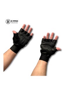 H PRO Pro Gym Training Exercise Gloves Large  - Image 3