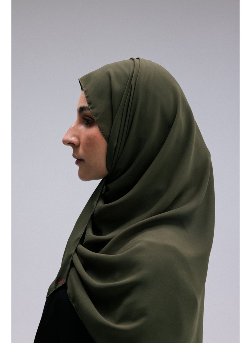 Overlay CHIFFON HEADSCARF - SAGE - Image 3