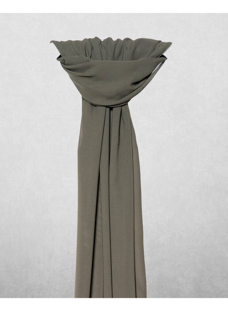 Overlay CHIFFON HEADSCARF - SAGE - Image 5
