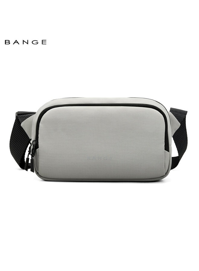 BANGE New Daily Unisex Wholesale Lightweight Waterproof Custom Men Crossbody Messenger Bag 3097 Black - Image 5