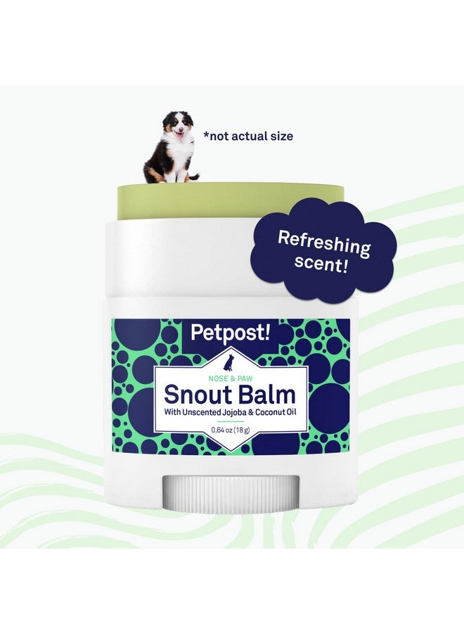 Petpost | Snout Balm for Dogs - Nourishing Snout Soother Balm Heals Dry Dog Noses with Moisturizing Ingredients - Organic Coconut Oil, Jojoba Oil, and Shea Butter 0.64 oz. - Image 5