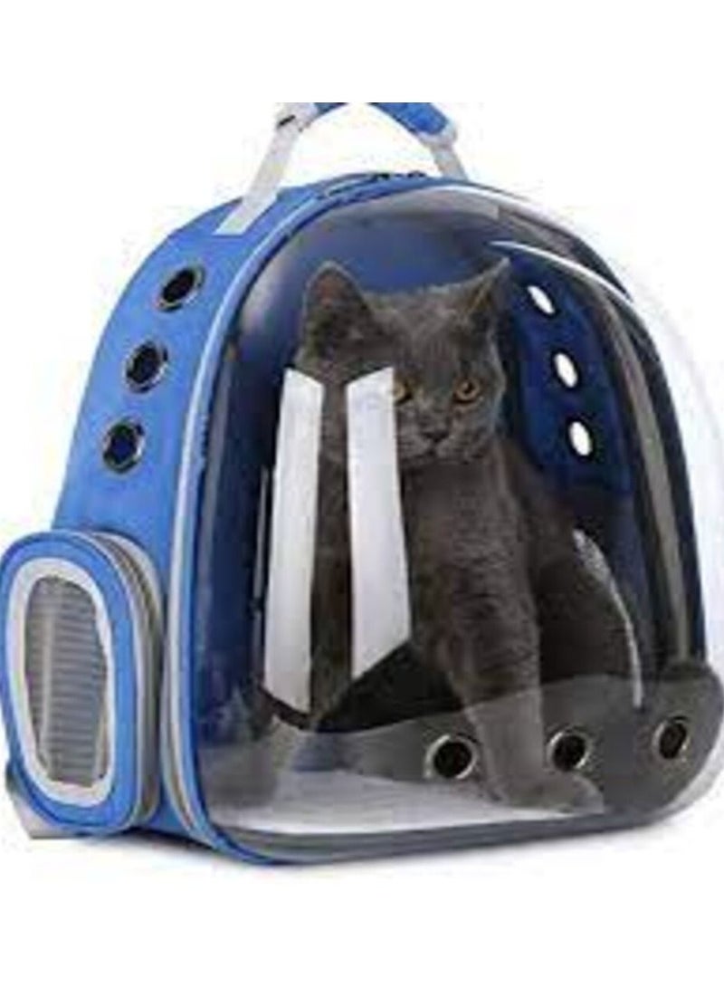 Generic Pet Cat Puppy Carrier Backpack Breathable Outdoor Travel Transparent/Multi Color Design  - Image 5