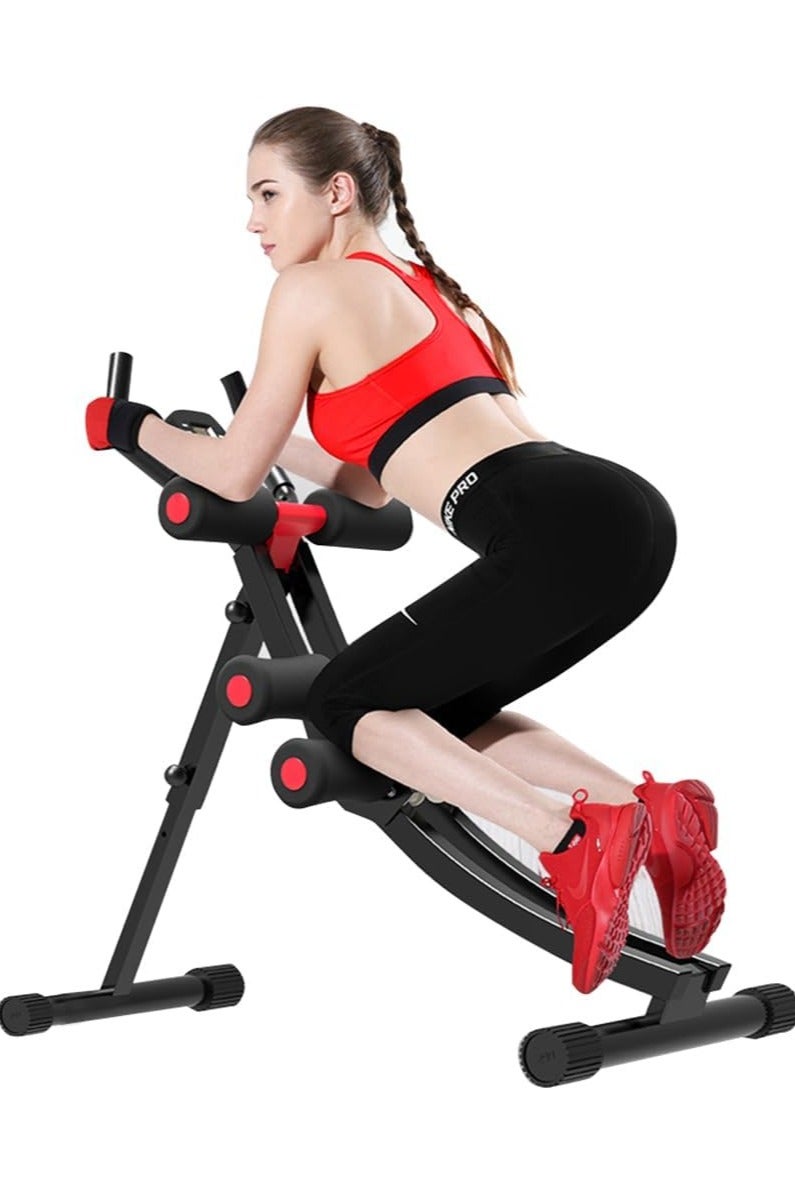 Arabest Core & Abdominal Trainers AB Workout Machine Home Gym Strength Training Ab Cruncher Foldable Fitness Equipment - Image 1