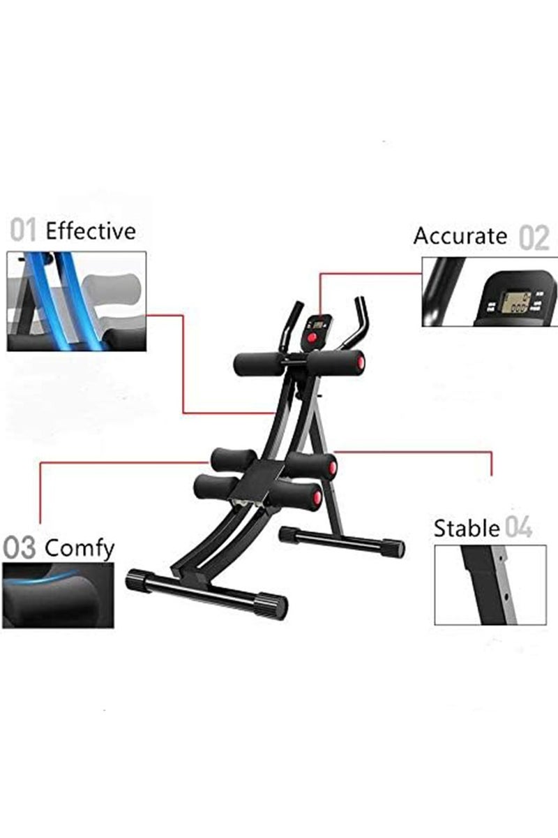 Arabest Core & Abdominal Trainers AB Workout Machine Home Gym Strength Training Ab Cruncher Foldable Fitness Equipment - Image 4