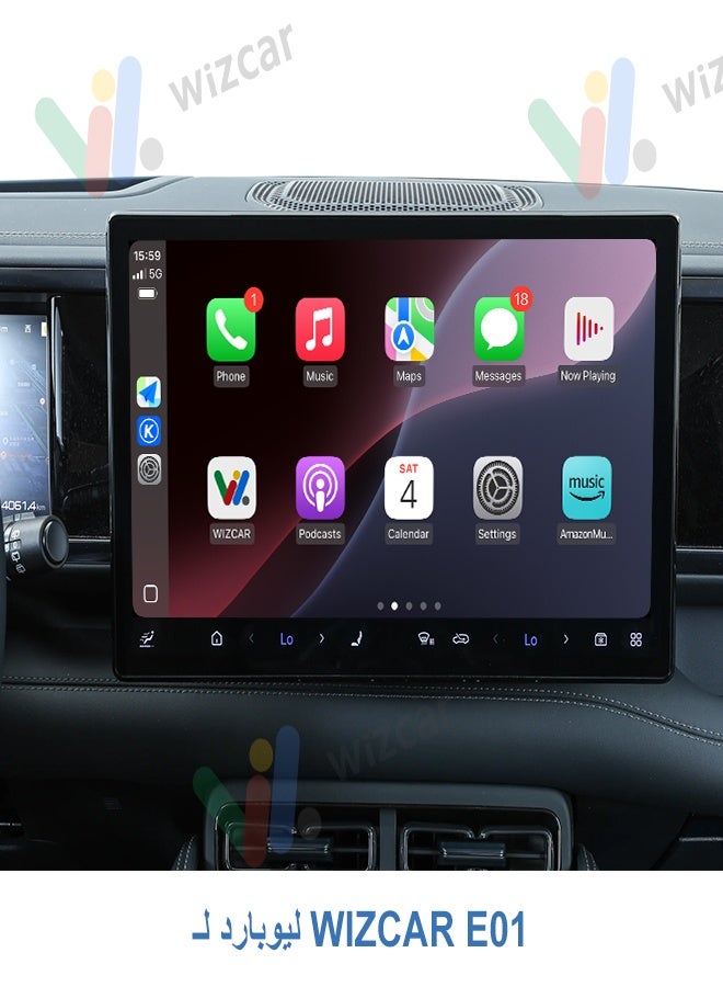 ويزكار BYD LEOPARD 3 5 7 8 FangChengBao WIZCAR E01 خرائط جوجل سبوتيفاي ميوزك متعدد اللغات أبل كاربلاي أندرويد أوتو للنسخة الصينية - Image 4