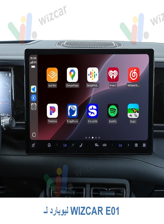 ويزكار BYD LEOPARD 3 5 7 8 FangChengBao WIZCAR E01 خرائط جوجل سبوتيفاي ميوزك متعدد اللغات أبل كاربلاي أندرويد أوتو للنسخة الصينية - Image 5