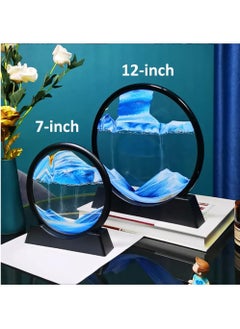 Sand Art Liquid Motion, Round Glass 3D Moving Sand Art Picture Deep Sea Sandscape in Motion Display Flowing Sand for Adult Kid Desktop Home Office Work Decor (Purple, 7inch) - pzsku/Z8EAEF7BF22DE616FEEB8Z/45/_/1719586151/9fc27872-4638-4ee0-80b1-453baeadaa0f