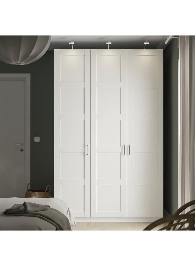 Zaboon Door With Hinges, White, 50X229 Cm - Image 2