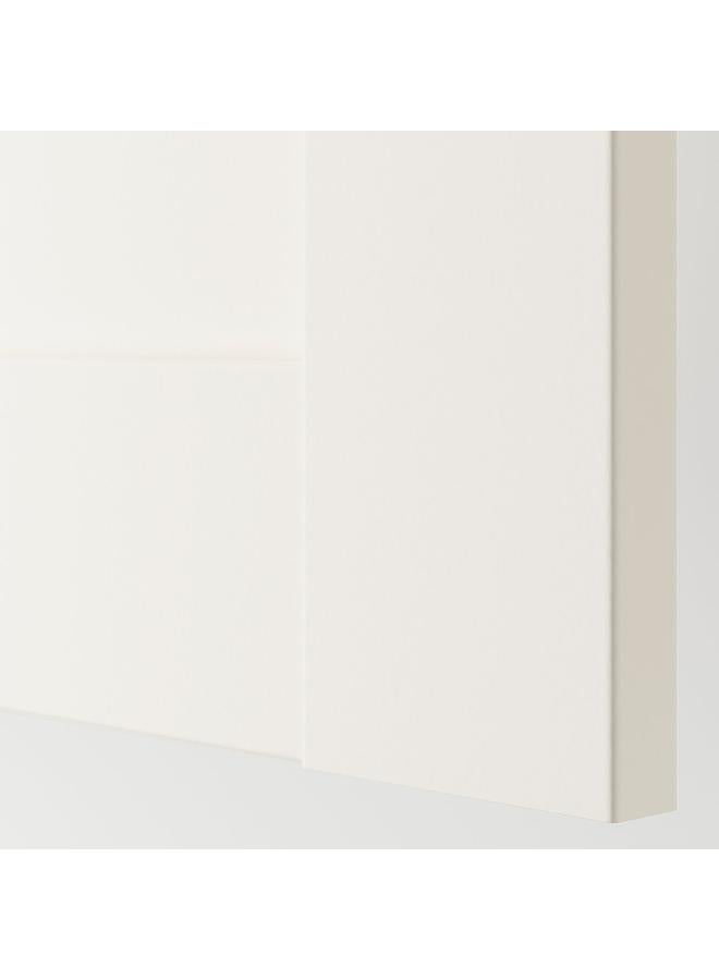 Zaboon Door With Hinges, White, 50X229 Cm - Image 4