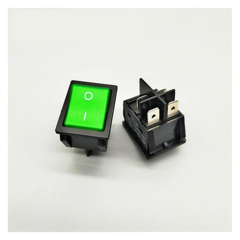 Blue Rocker Switch 30A 250V 16A 250V Heavy Duty 4 Pin T85 12V 24V 110V 220V 380V - Image 2