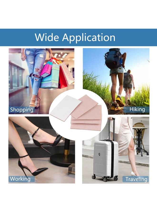 Klyranix 50 Sheets Moleskin Padding, Mole Skin for Feet Adhesive Pads, Moleskin for Blisters Prevention, Mole Skin Tape for Boots Hiking Reduce Friction Pain - Image 5