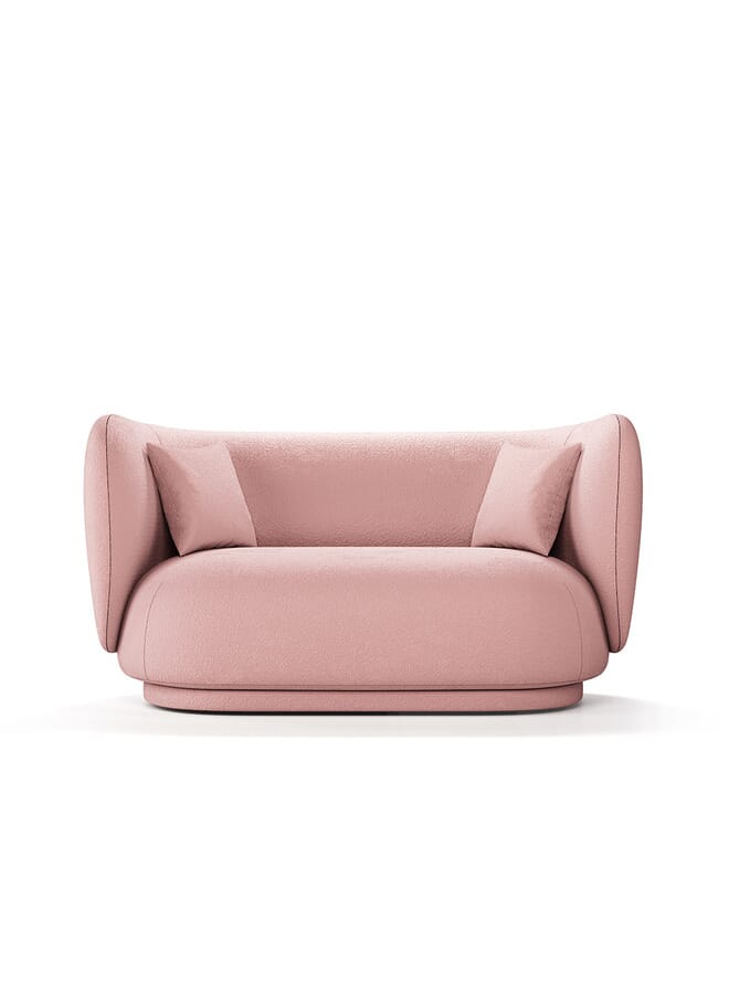 Rico Sofa 2 Seats Pink