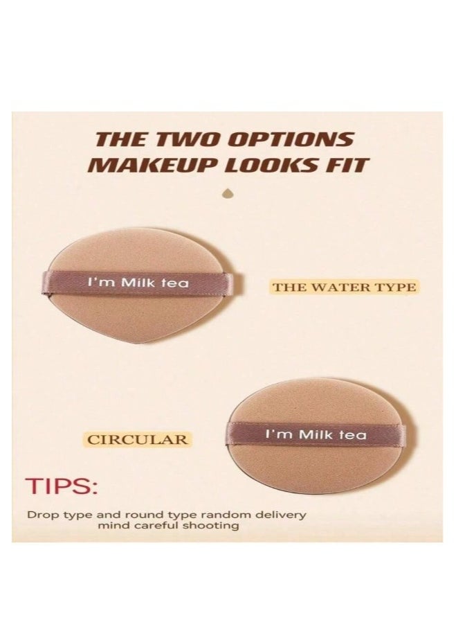 OASIS-TH 7 pcs with box Makeup Air Cushion Sponge Makeup Powder Puff Wet Dry Foundation sponge round shape  - Image 2