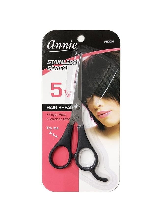 Annie - Stainless Hair Shear/Scissor 5 1/2" #5004 - Image 1
