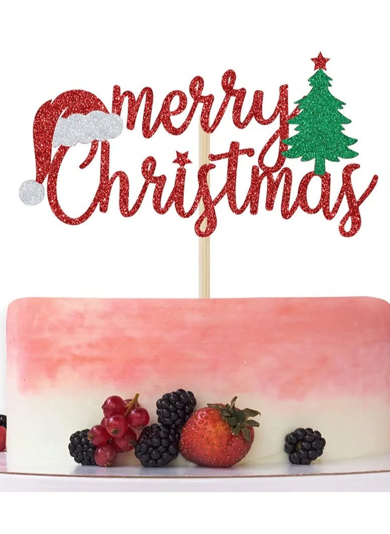 Xmas Cake Topper (Red Glitter foam), Christmas Cake Decoration, Winter Party Decor - pzsku/Z8EAF63BB00F05AB5FCD9Z/45/_/1728047041/5b2251bc-67b9-4e5e-bac6-84239e809392