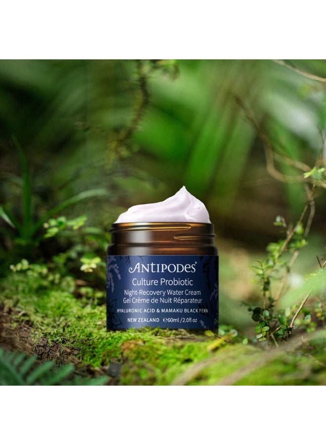 Antipodes Culture Probiotic Night-Recovery Water Cream 60ml - Image 4