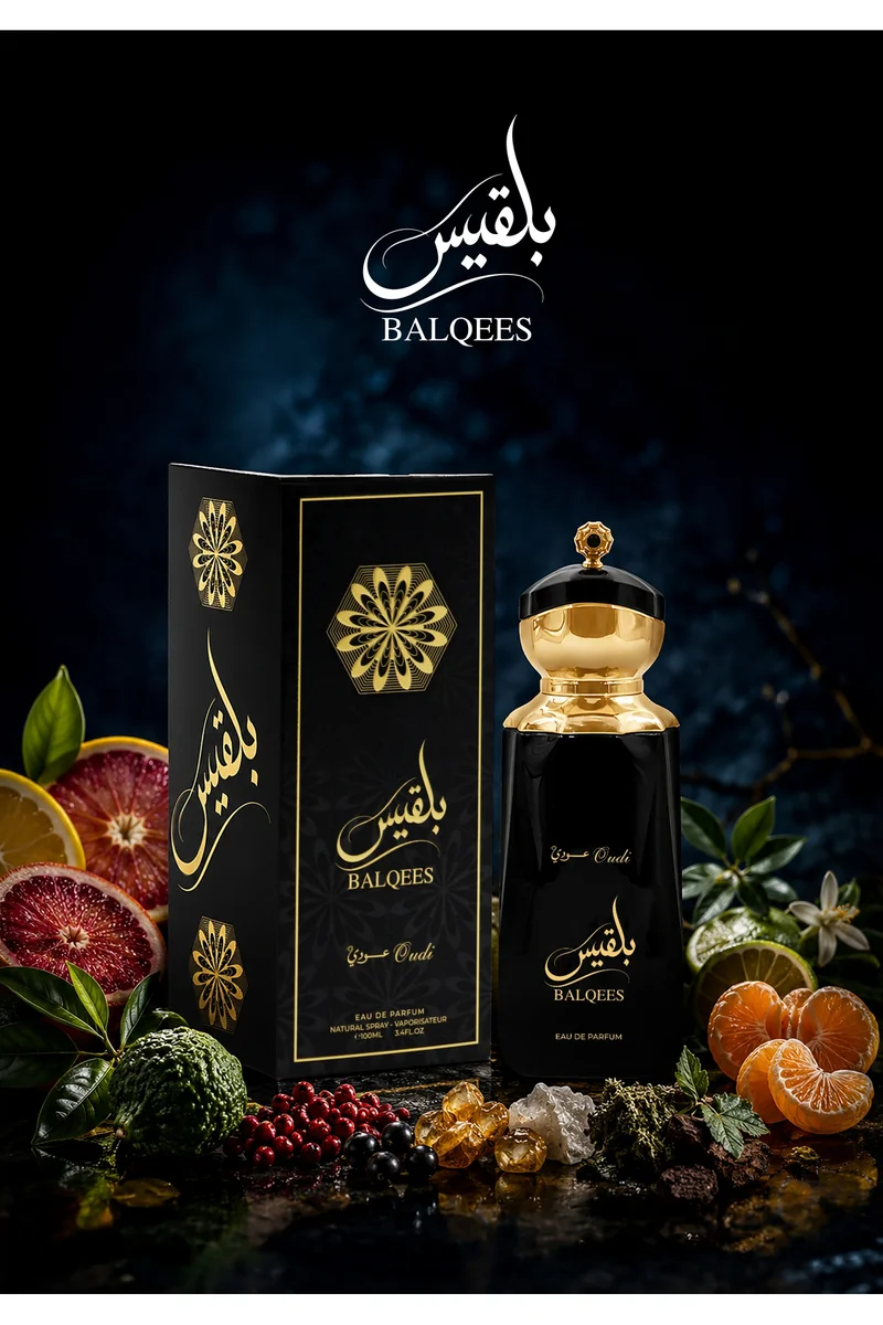 لوي مارتن Balqees Eau De Parfum 100ml | Elegant Oriental Oud Fragrance | Premium Arabic-Inspired Perfume for Men & Women