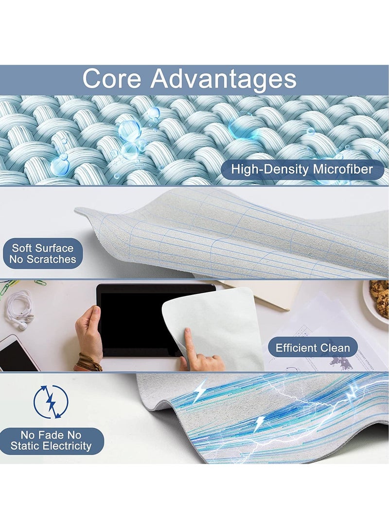Excefore Polishing Cloth for Apple 2022, Soft Nonabrasive Material Polish Cleaning Cloth for Electronic Screens Compatible with iPhone,iWatch,iPad,MacBook (2-Pack)  - Image 5