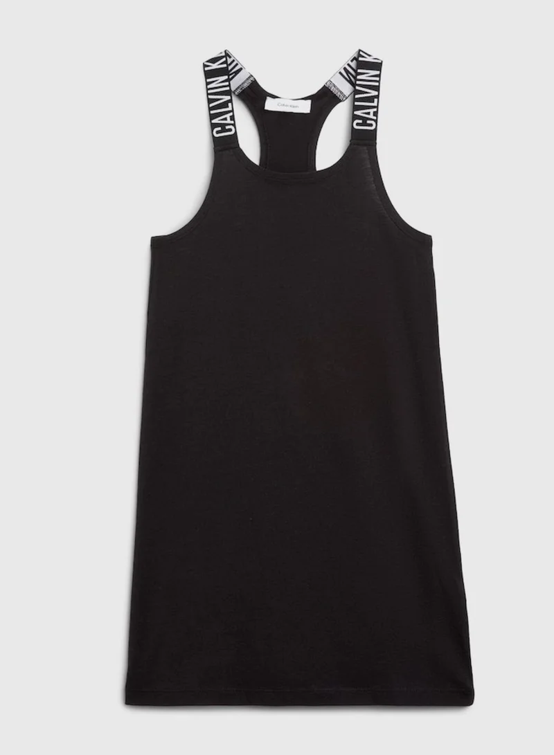 CALVIN KLEIN Sleeveless Racerback Dress
