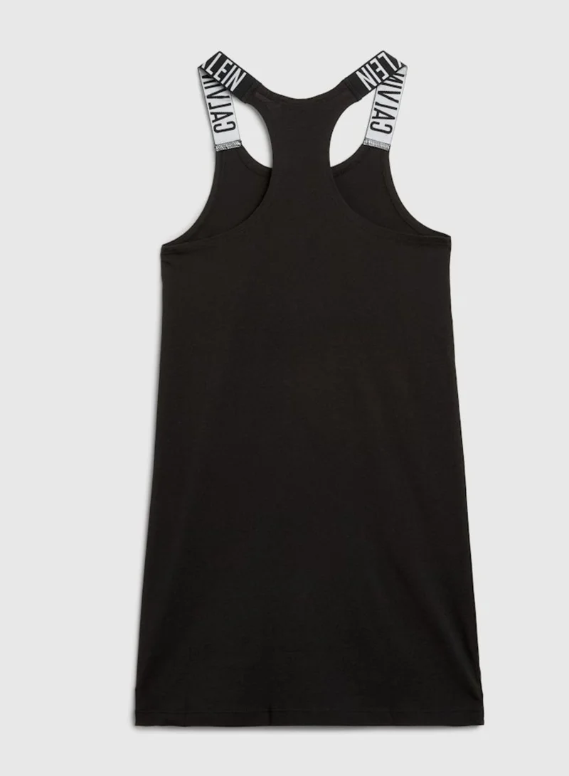 CALVIN KLEIN Sleeveless Racerback Dress