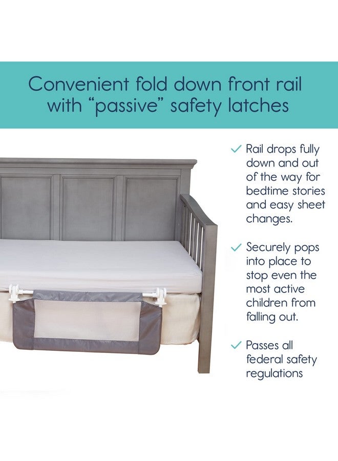 هيكابوب حاجز سرير هيكابوب القابل للتحويل للأطفال الصغار | حاجز سرير للأطفال الصغار | حاجز سرير للأطفال الرضع مزود بمثبت أمان معزز - Image 1