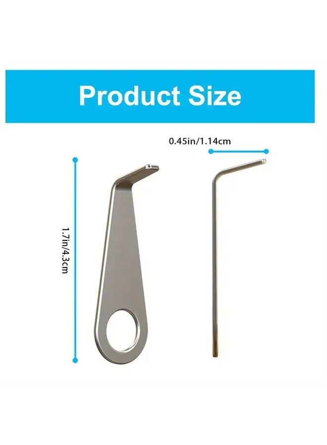 1 PC Metal Key Tool For Ring Battery Doorbell 2024 Secure Removal No Electricity - Image 4