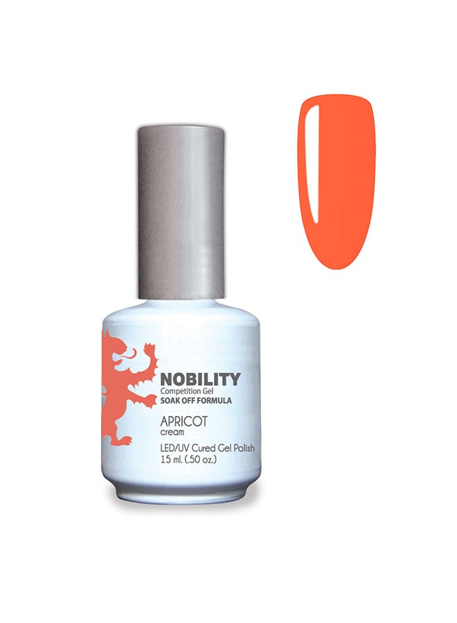 Lechat Gel Nail Polish 15 ml, Long Lasting, Chip Resistant, Requires Drying Under UV Led Lamp Apricot Nbgp98