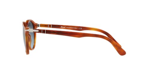 Persol PO3171S Round Sunglasses, Terra Di Siena/Azure Gradient Blue, 49 mm - Image 5