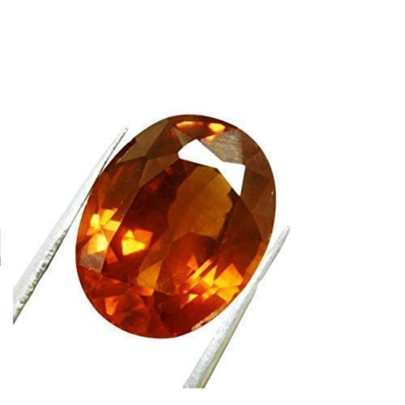 TODANI JEMS Store قلادة من حجر الهيسونيت الطبيعي غير المعالج 12.25 راتي 11.55 قيراط بجودة معتمدة للنساء والرجال - Image 3