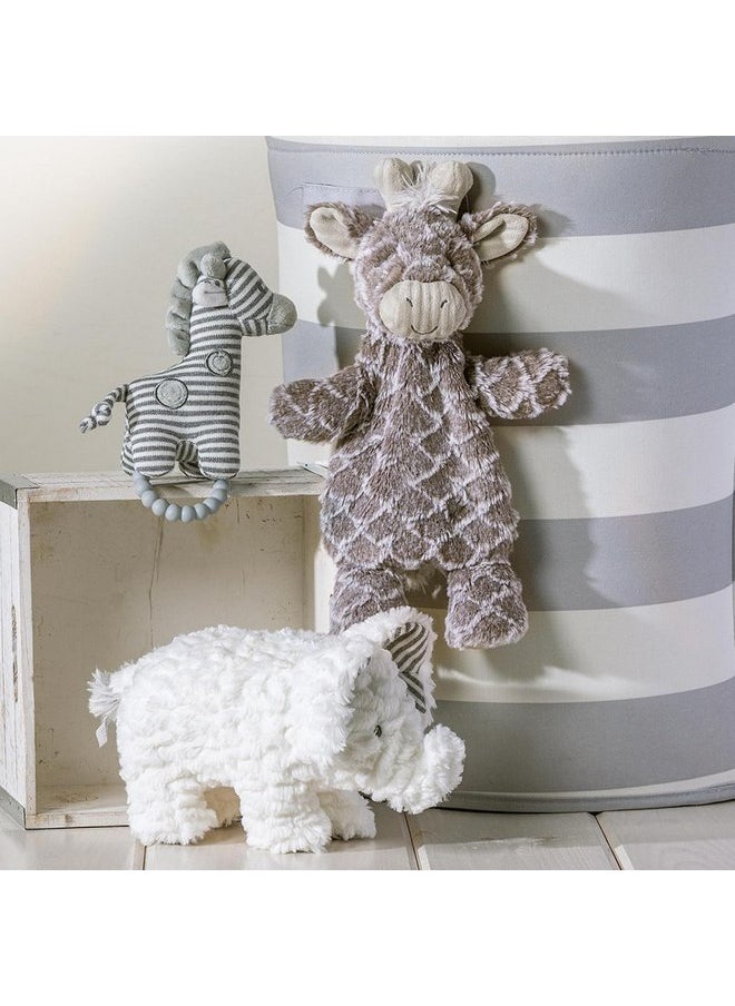 Mary Meyer - Mary Meyer Soft Baby Rattle with Soothing Teether Ring, 6-Inches, Afrique Giraffe - Image 1