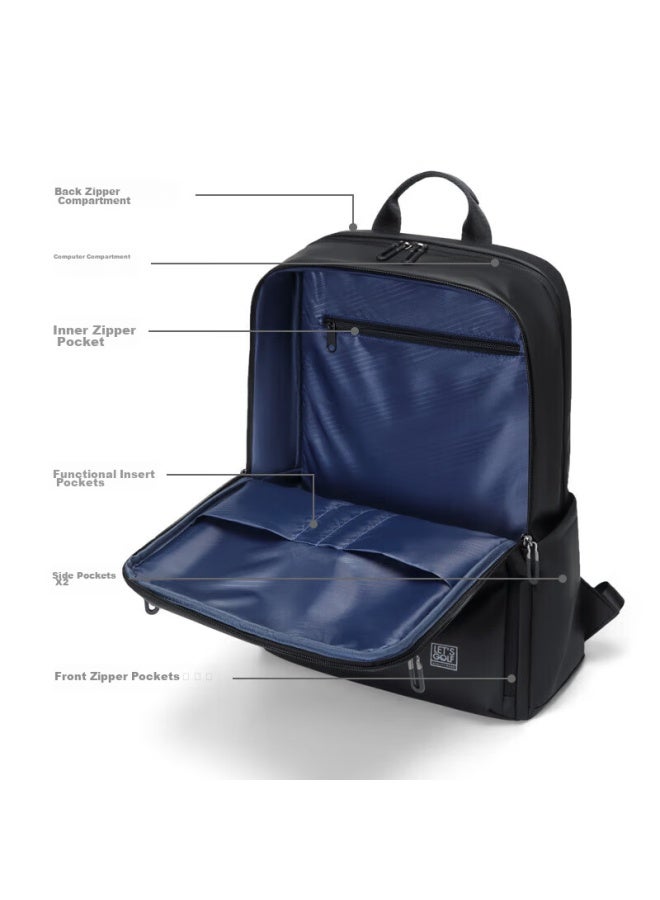 Golf Backpack For Men, 15.6-inch Laptop Bag, Multi-compartment Lightweight Business Casual Travel Backpack For Students - Image 4