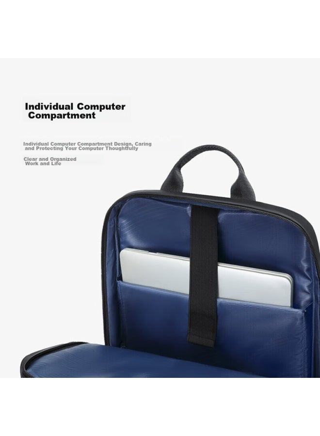Golf Backpack For Men, 15.6-inch Laptop Bag, Multi-compartment Lightweight Business Casual Travel Backpack For Students - Image 3