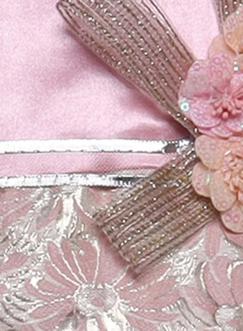 Many Frocks & Floral Jacquard Dress