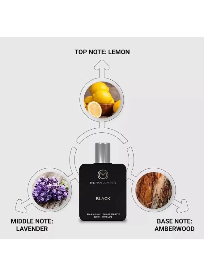 The Man Company Black perfume Eau de Toilette - 50 ml - Image 3