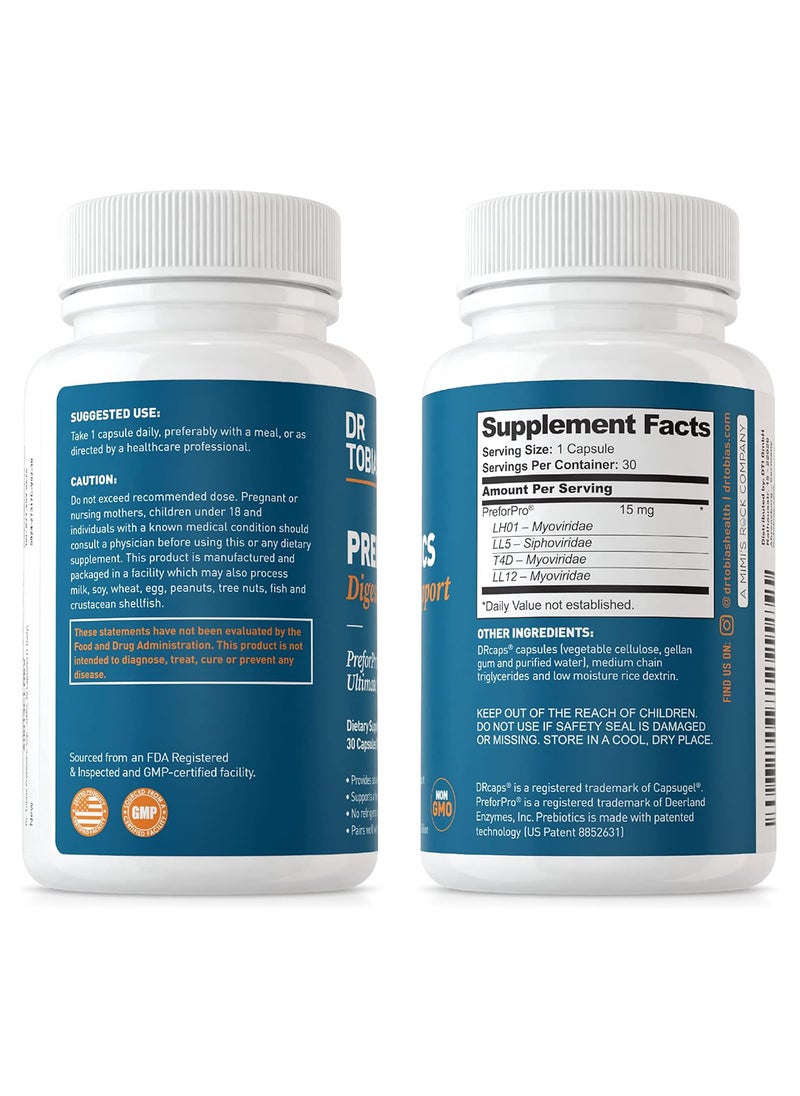 Dr. Tobias - Prebiotic The Perfect Complement And Boost For Every Probiotics Supplement - Image 1