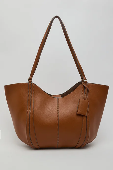 أر أند بي Solid Shoulder Bag