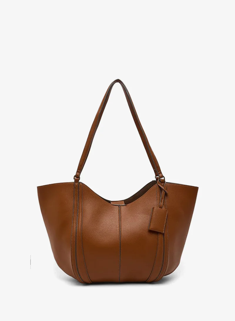 أر أند بي Solid Shoulder Bag