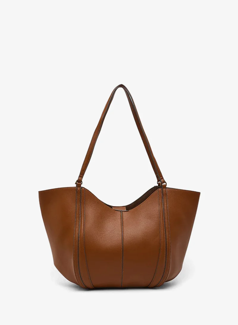 أر أند بي Solid Shoulder Bag