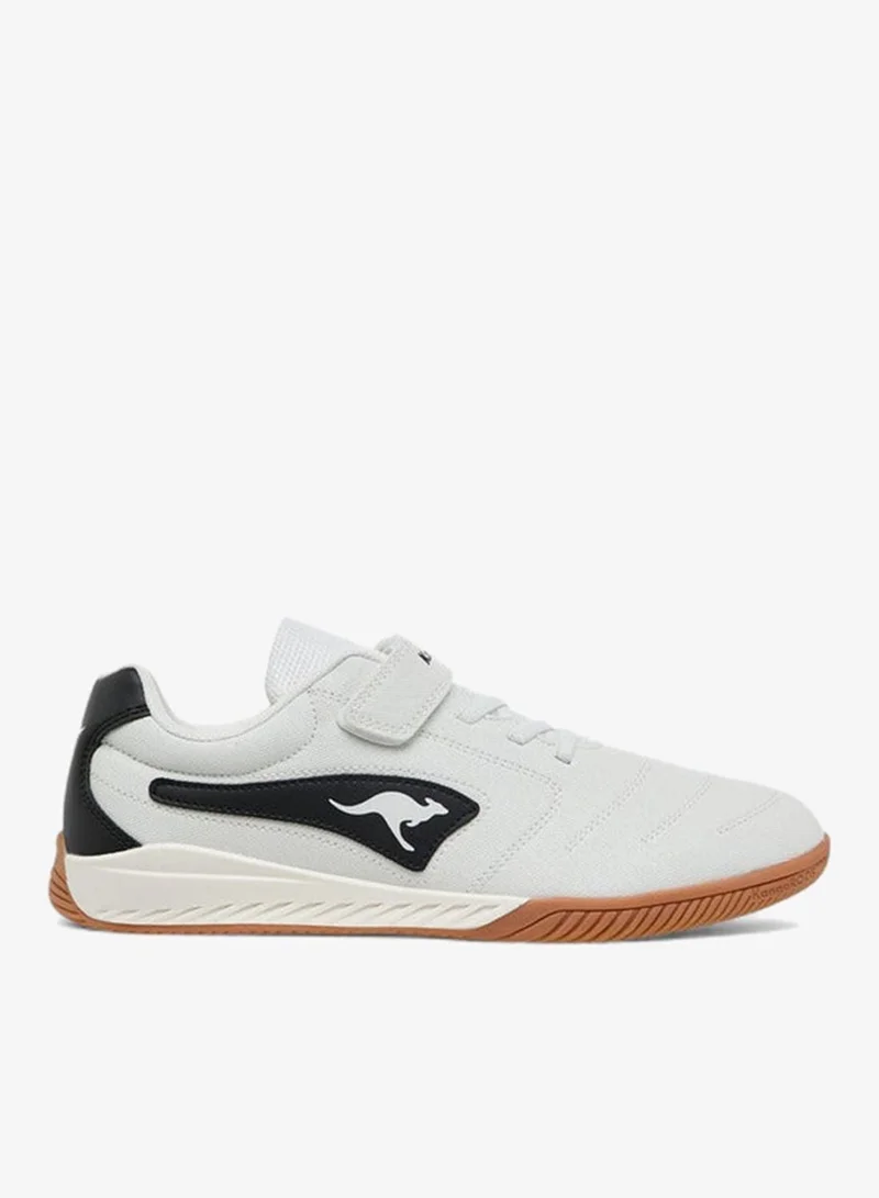 kangaROOS WHITE Women's Panelled Sports Shoes with Hook and Loop Closure for Women | Best Price UAE