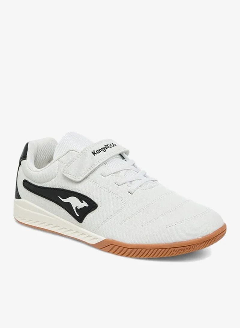 kangaROOS WHITE Women's Panelled Sports Shoes with Hook and Loop Closure for Women | Best Price UAE