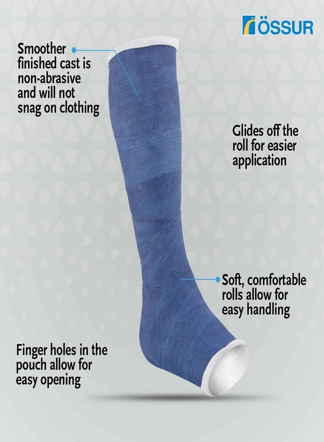 Ossur Össur Techform Premium Fiberglass Casting Tape - Water-Activated Orthopedic Cast Tape for Fracture Care, Splinting & External Immobilization - Synthetic Cast Material (White, 1.5 Inches - Image 4