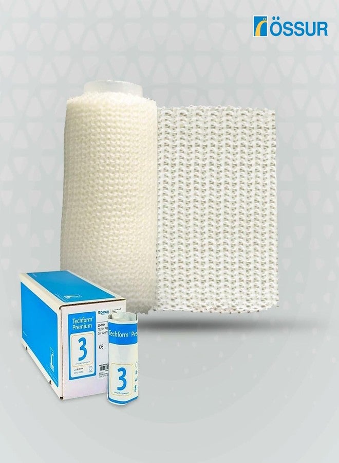 Ossur Össur Techform Premium Fiberglass Casting Tape - Water-Activated Orthopedic Cast Tape for Fracture Care, Splinting & External Immobilization - Synthetic Cast Material (White, 1.5 Inches - Image 5