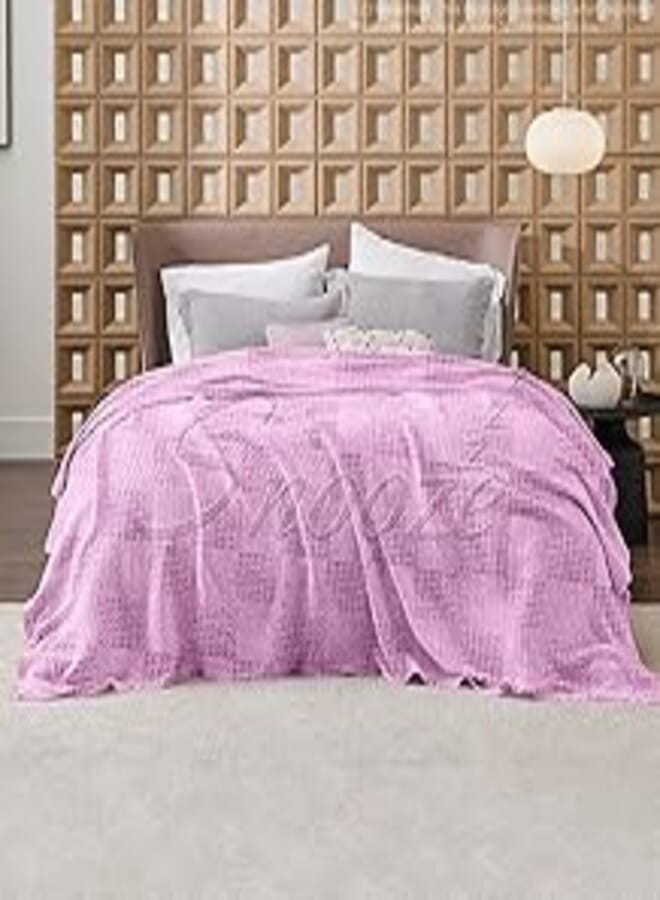 Cotton Coverlet - Lavender -210 * 230 cm