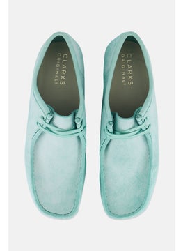 clarks Men Lace Up Casual Shoes, Mint Green  - Image 3