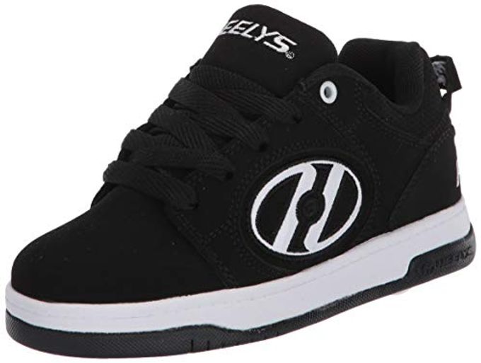 HEELYS Voyager Athletic Skate Shoe, Adult, Youth and Kids Big Kid Black/White - Image 1