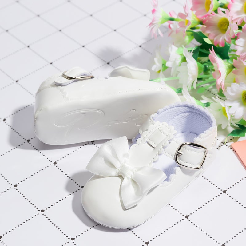 أحذية بنات للأطفال من 0-1 سنة الأكثر مبيعًا، أحذية أميرة لامعة متلألئة، ناعمة وغير قابلة للانزلاق، أحذية للأطفال - Image 5