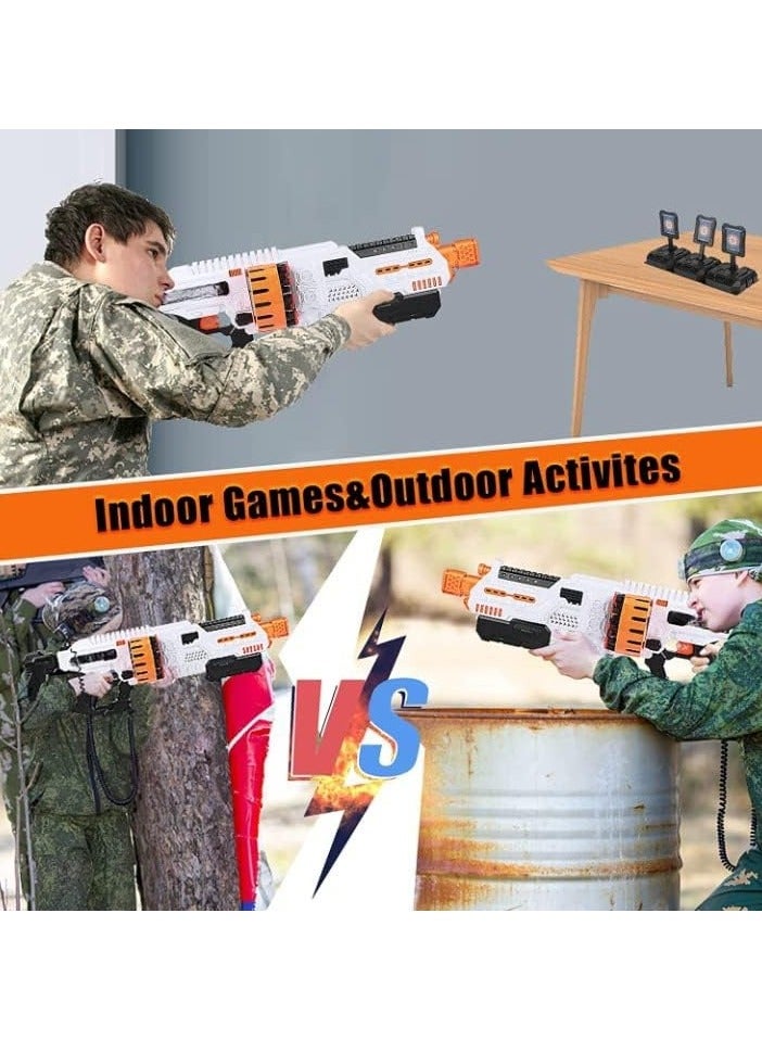 Soft Manual Automatic Toy  With 120 Arrows Super Shoot Shooting Toys For Kids With Scope - Image 2
