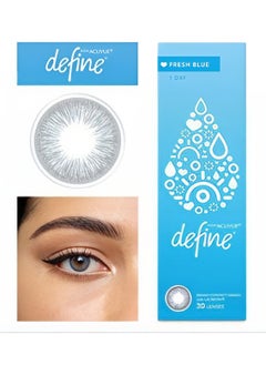 ACUVUE Acuvue Define Fresh Blue 1 Day - Pack Of 30 Contact Lenses  - Image 1