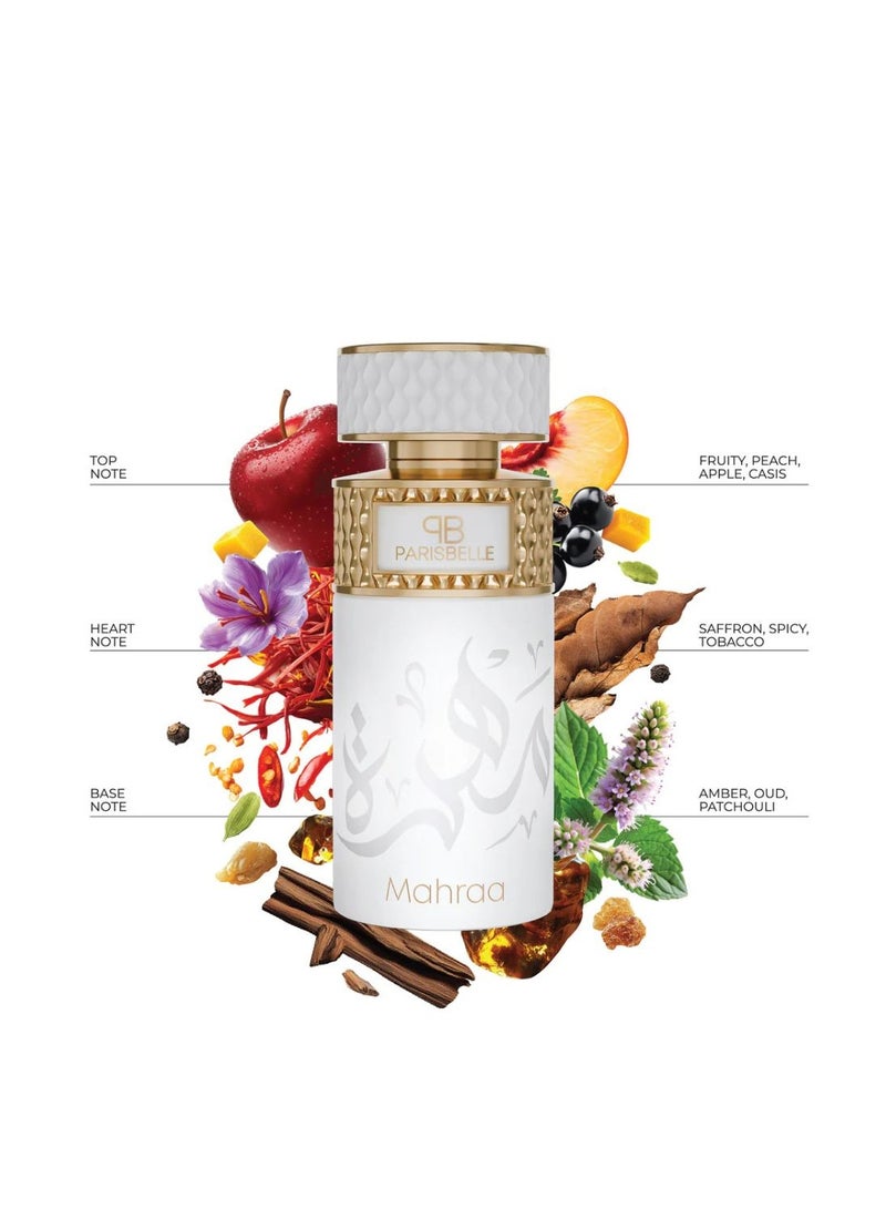 Parisbelle Mahraa Extrait De Parfum 100ml Unisex Long Lasting Fruity Spicy Oud Perfume by Parisbelle - Image 3